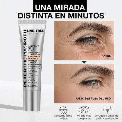LINE-FREE | TENSOR TEMPORAL + BRUSH | OJOS LIBRES DE ARRUGAS AL INSTANTE