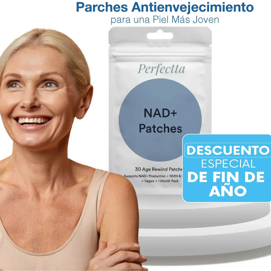 ¡PRODUCTO IMPORTADO 🇺🇲! PARCHES ANTIENVEJECIMIENTO | NAD+