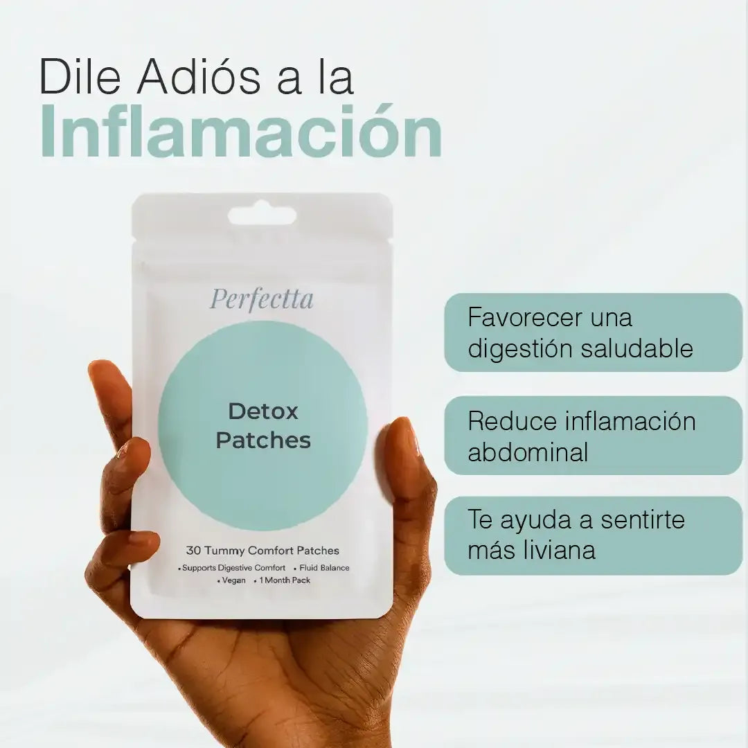 ! DETOX PATCHES - DESINFLAMACIÓN INTESTINAL